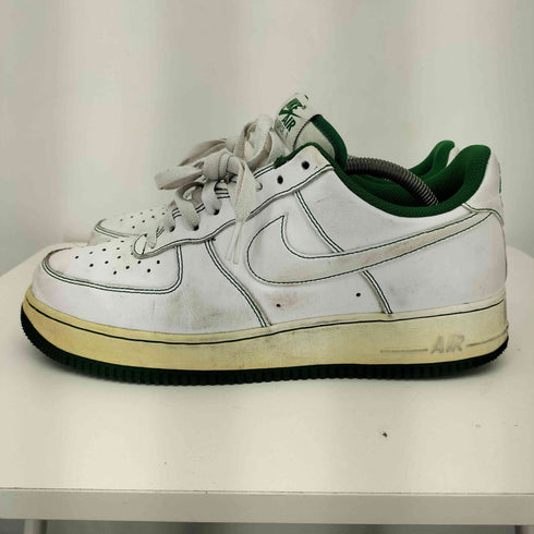 ナイキ NIKE Air Force 1 Low White/Green エアフォース1 ロー ホワイト/グリーン メンズ JPN:28
